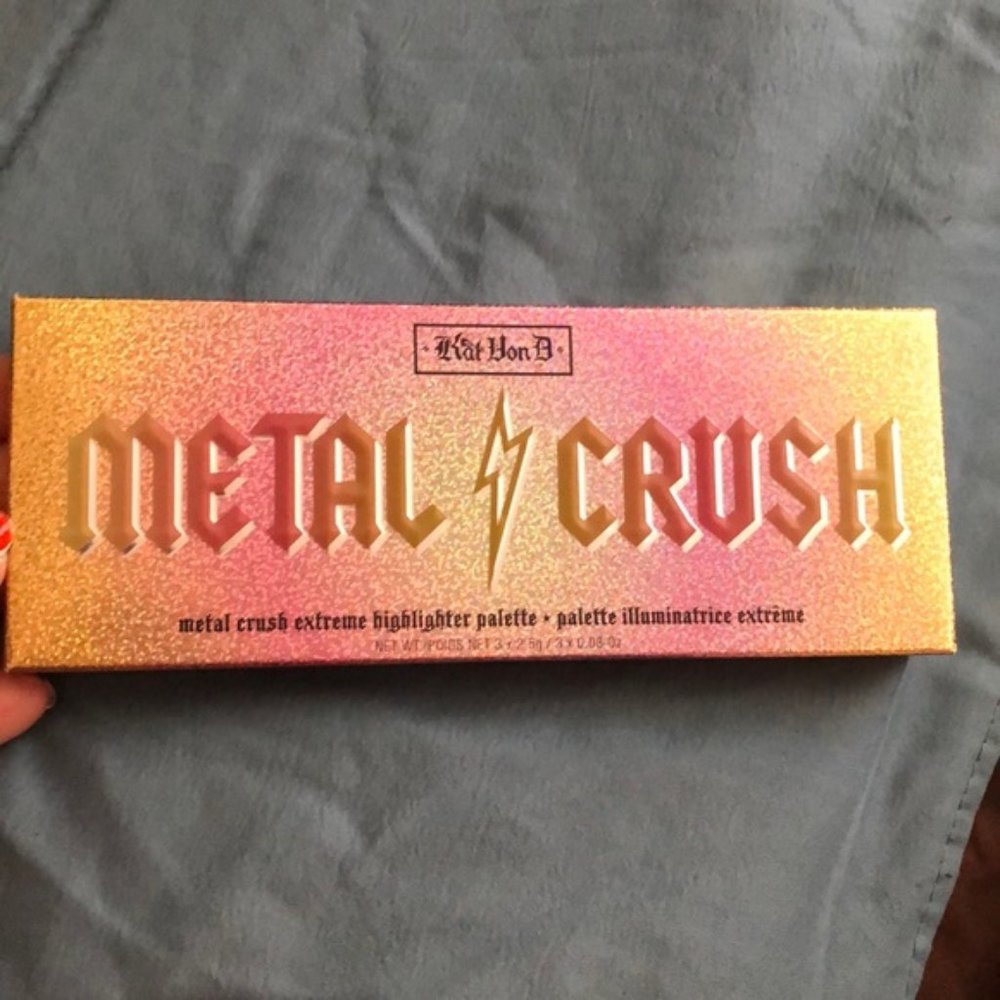 Brand New Highlighter Palette Metal Crush KVD